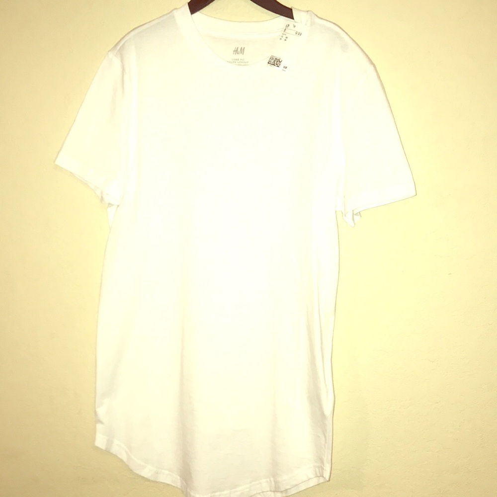 LONG White Tshirt